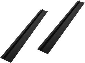 Zerodeko 2Pcs Stove Gap Filler Tape Heat Resistant Sealing Strip for Kitchen Counter Gaps Easy to Clean and Install