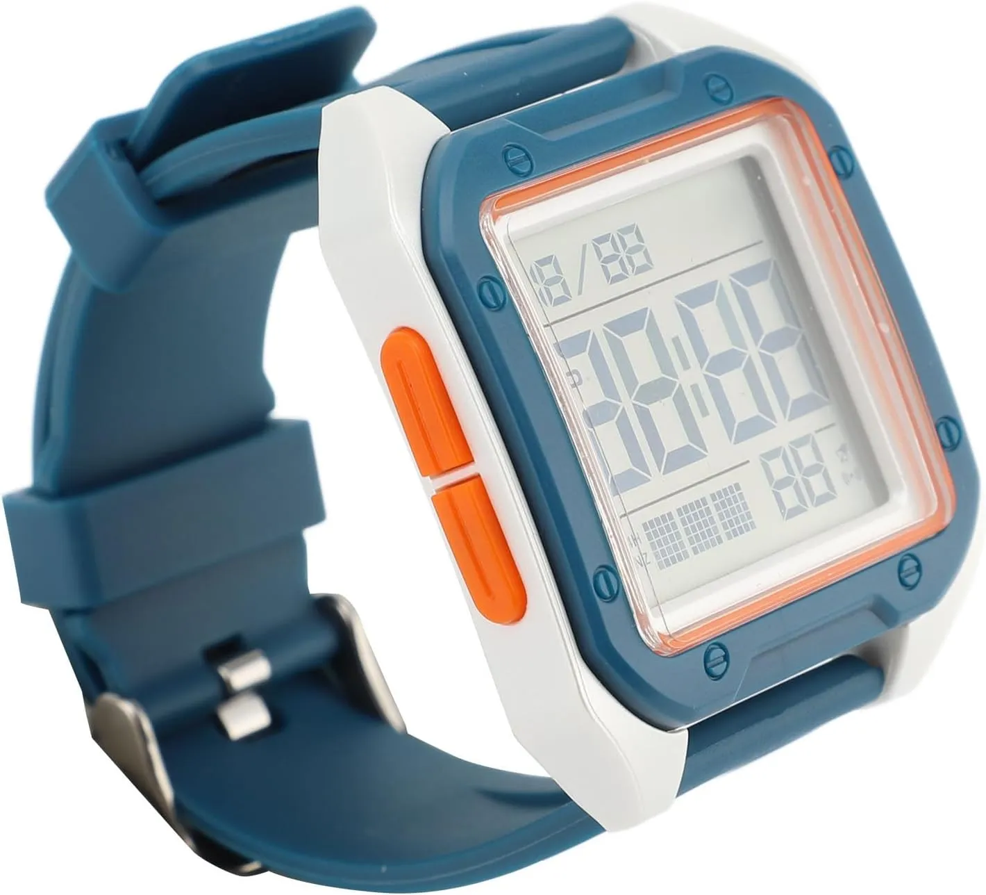 ZJchao Digital Sports Watch Waterproof Men Women Dual Time Stopwat EL Backlight Alarm Casual Outdoor