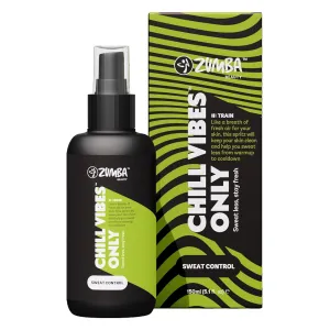 ZUMBA Sweat Control - 5.1 Fl Oz - Post-work Antiperspirant Spray for Face - Sweat Less Body Antiperspirant Spray For Women & Men - No Stain, Cruelty Free, SLS & SLES Free